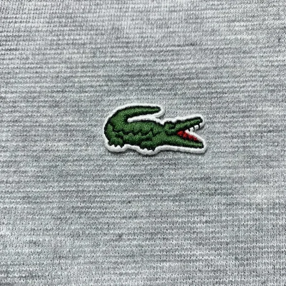 Lacoste Sport | Men | Heather Gray Short Sleeve Sport Polo Shirt | Size L - Picture 8 of 10